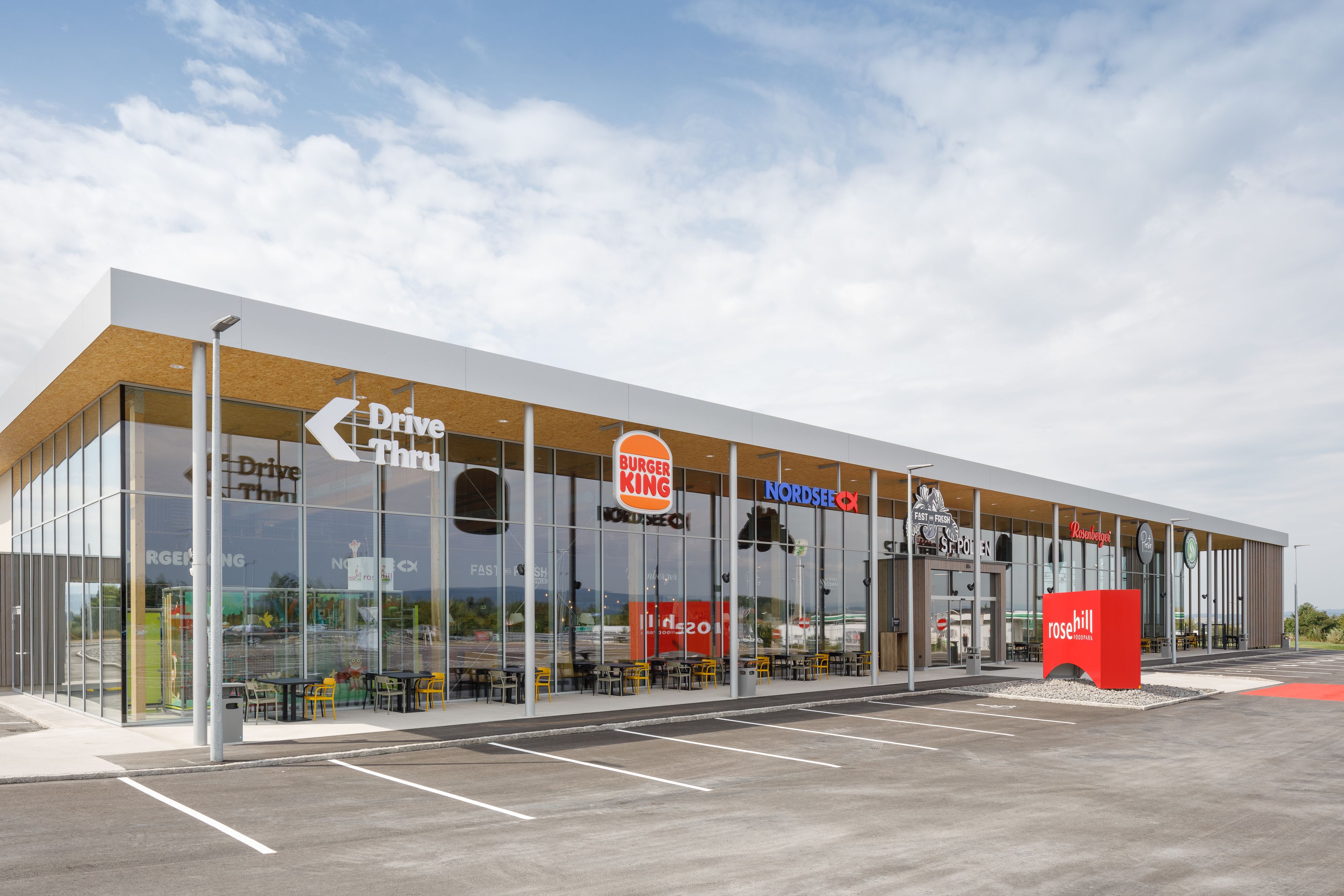 So sieht der neue Rosehill-Foodpark in St. Pölten aus