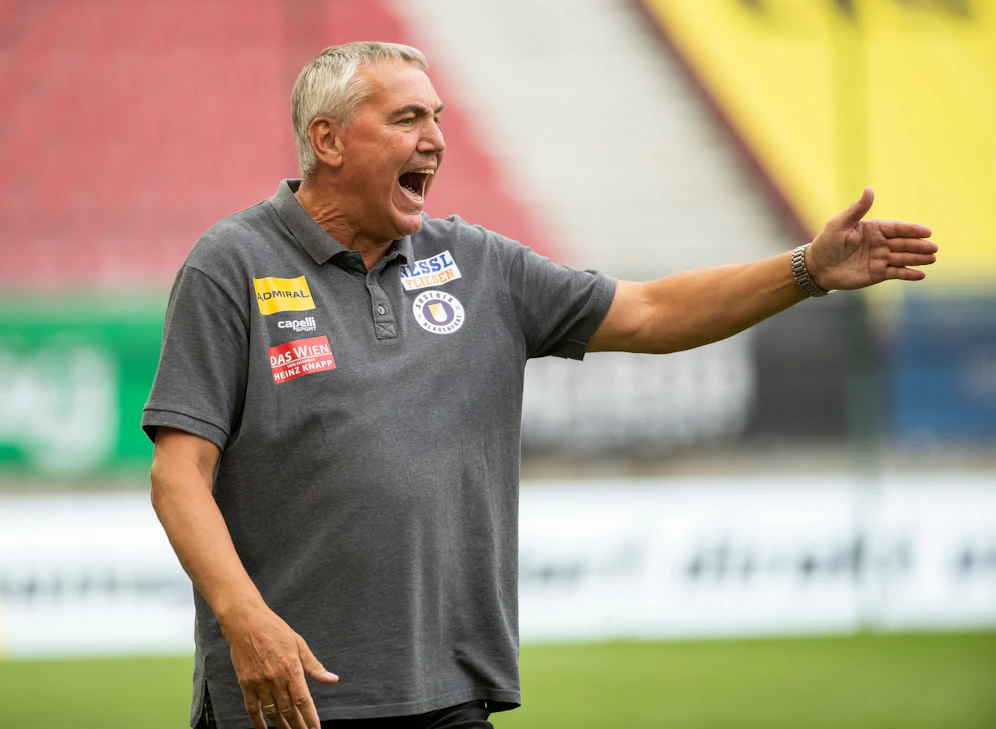 Peter Pacult ist sauer