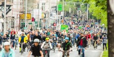 Stauwarnung wegen "Heisl Bike Ride" am Wiener Gürtel