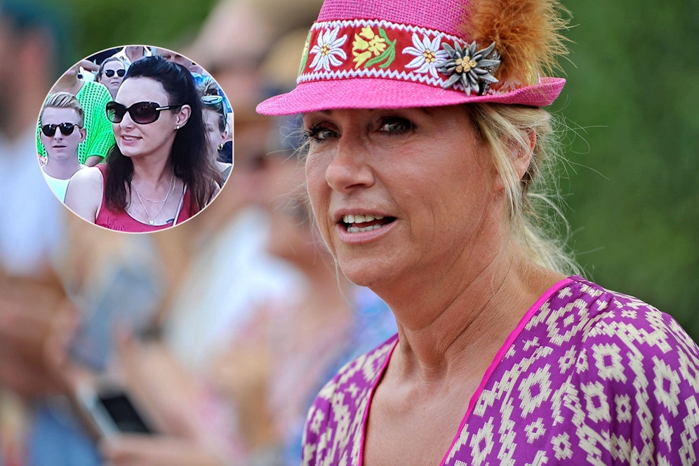  Der ZDF - Fernsehgarten mit Moderatorin Andrea Kiwi Kiewel 