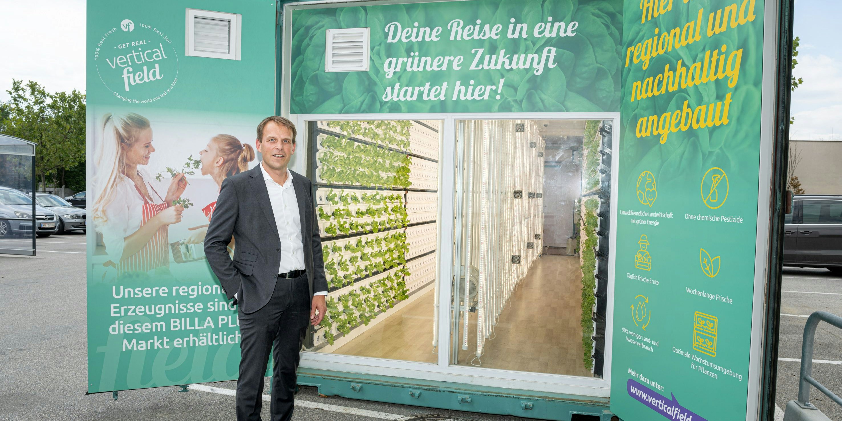 Eric Scharnitz, Vertriebsdirektor von Billa