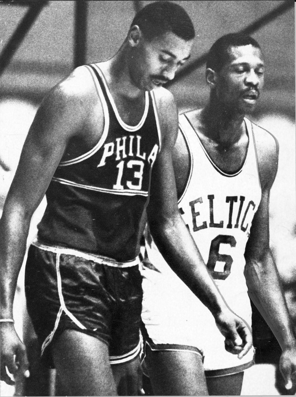 Krankenhafter Center mit großem Herz: Bill Russell (r.) ist tot.