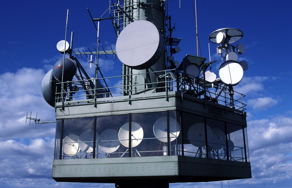 Sendeanlage am Kahlenberg, 2005.