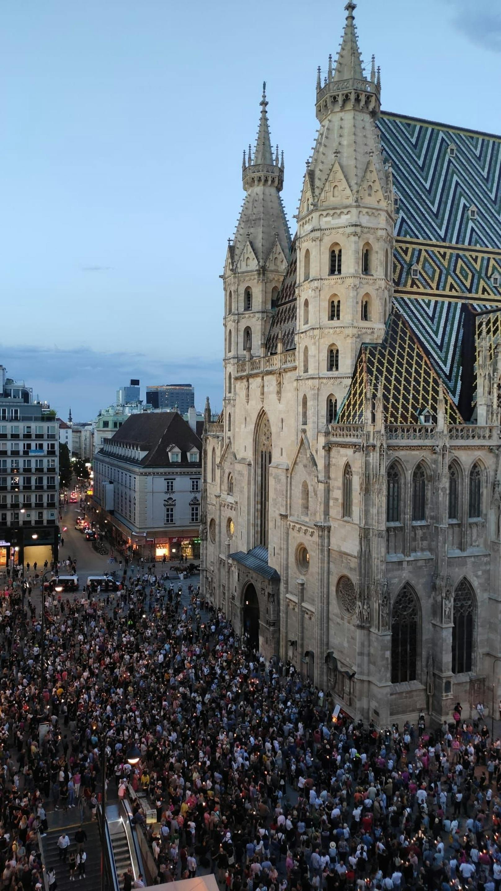 In Wien gedachten mehrere Hundert Teilnehmer der verstorbenen Ärztin. 