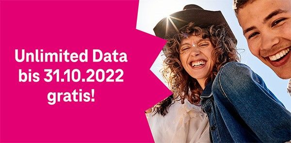 "Loyal ist nicht egal": Drei Monate unlimitiertes Datenvolumen für treue Kunden.
