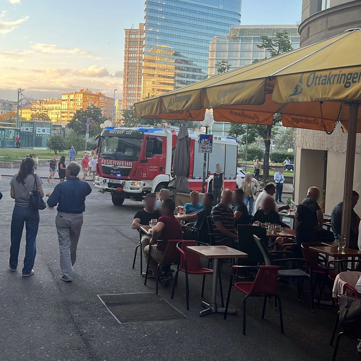 Feuerwehr-Einsatz im Bermudadreieck (Innere Stadt)
