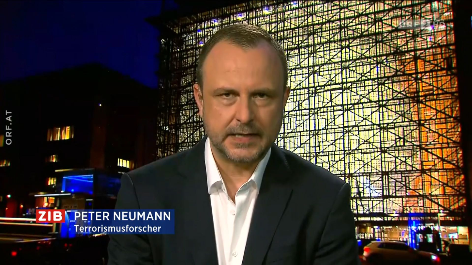 Terrorismusforscher Peter Neumann zur Tötung des Al-Kaida-Chefs am 2. August 2022 in der ZIB2 mit Armin Wolf.