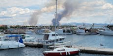 Kroatischer Urlaubsort bei Šibenik brennt schon wieder