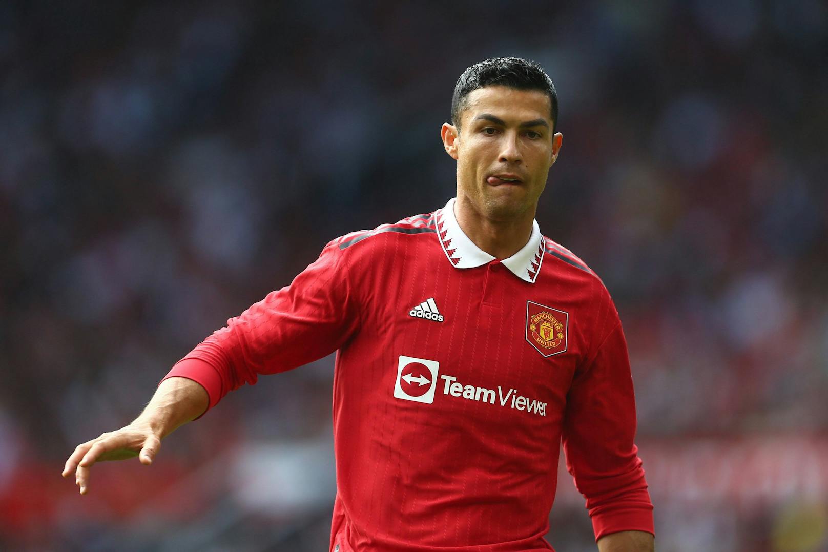 Cristiano Ronaldo wurde in der letzten Saison besonders häufig beleidigt. 