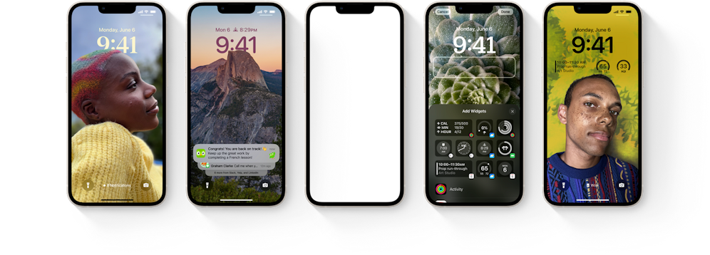 Der Sperrbildschirm lässt sich bald nach Belieben gestalten.