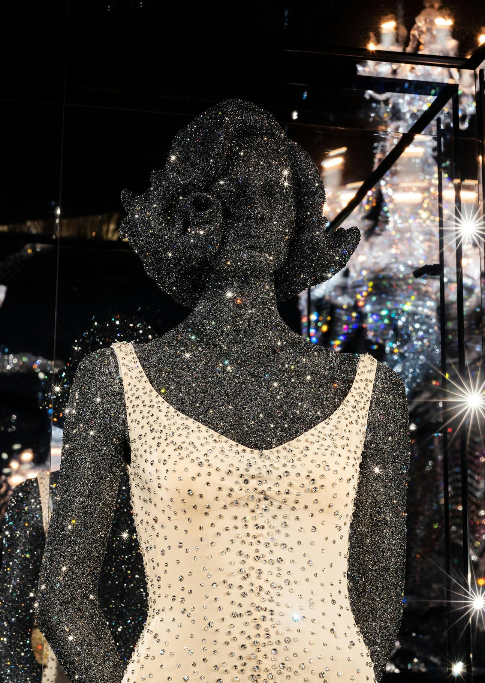 In den Swarovski Kristallwelten in Wattens gibt es funkelndes von Marylin Monroe zu sehen.
