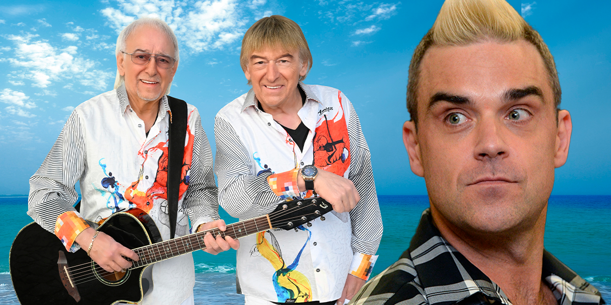 Die Amigos ziehen in den österreichischen Charts mit Robbie Williams gleich