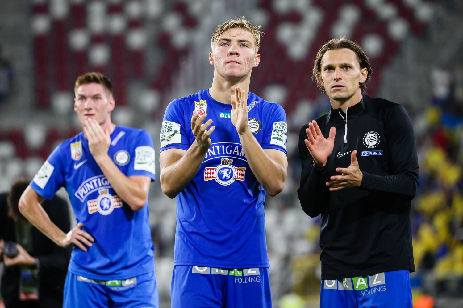 Stefan Hierländer sieht Sturm Graz auf Augenhöhe mit Dynamo Kiew. 