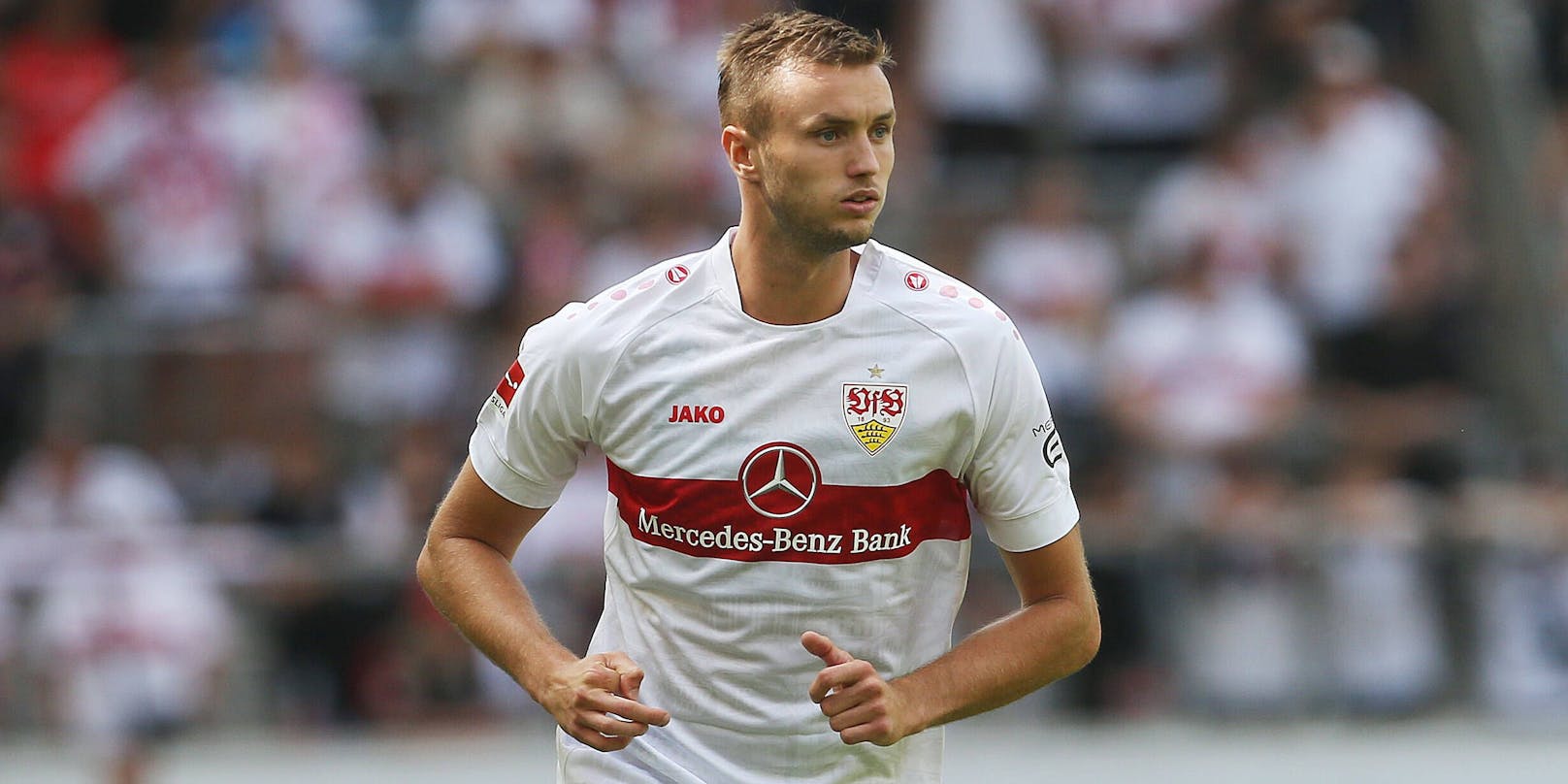 Sasa Kalajdzic soll seinen Vertrag beim VFB Stuttgart verlängern.