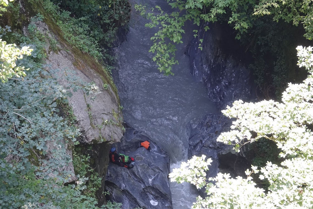 Zwei Wanderer mussten den Alpinnotruf absetzen.