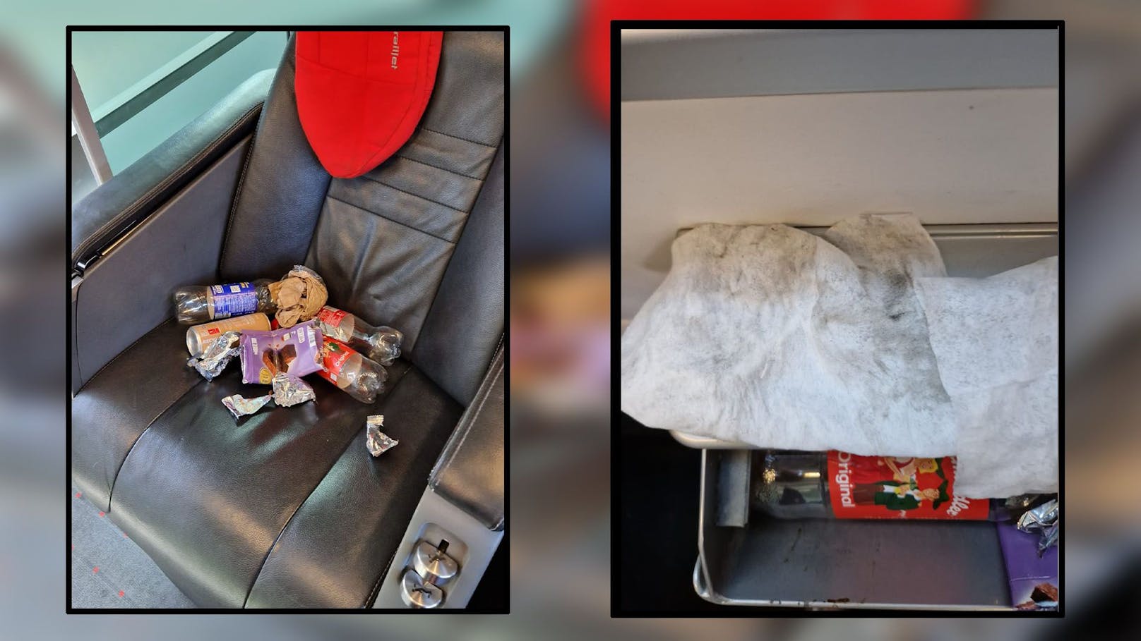 "Die Business Class im Railjet glich einer Müllhalde", beschwert sich Beata.