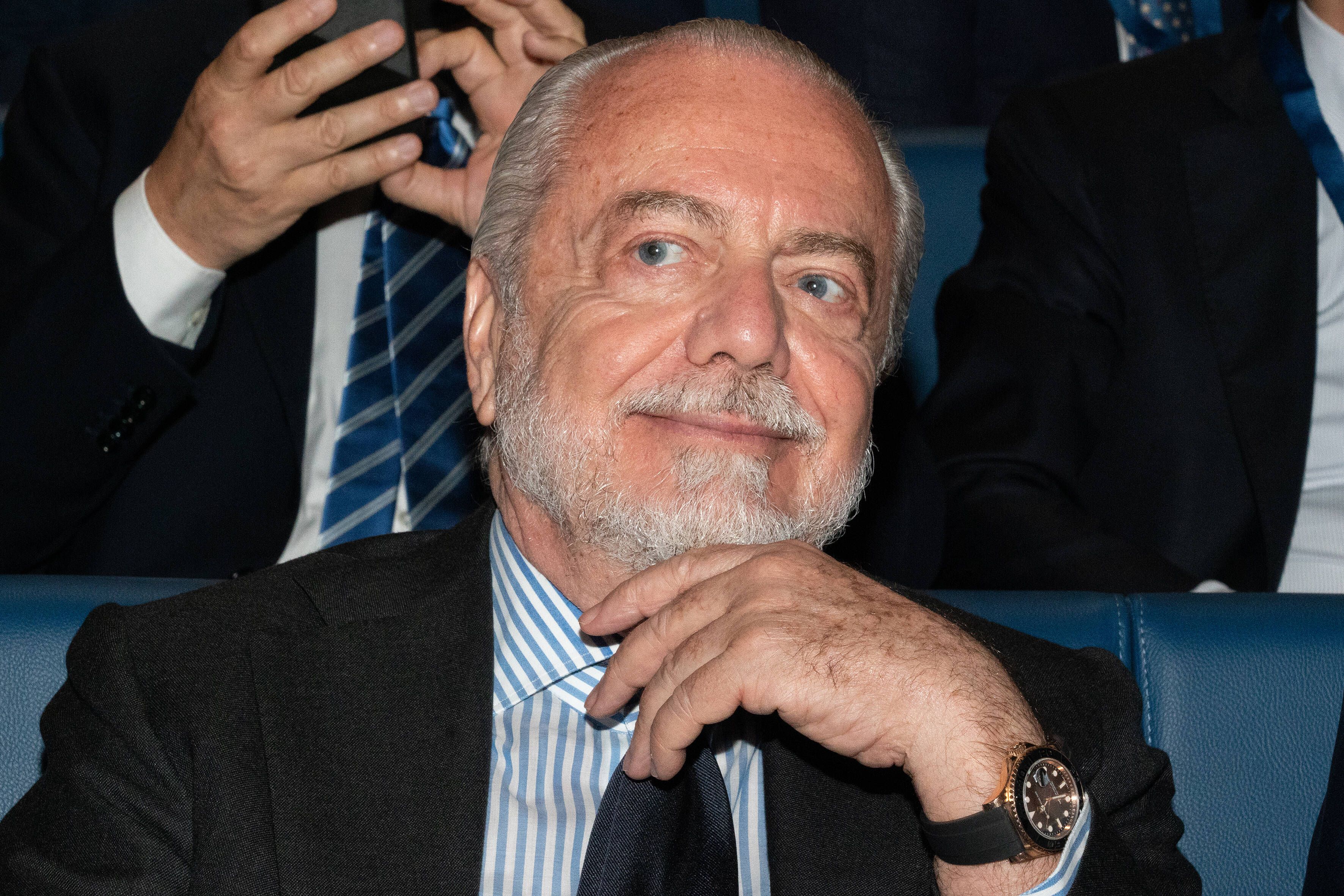 Napoli-Boss Aurelio de Laurentiis sorgt für Empörung. 