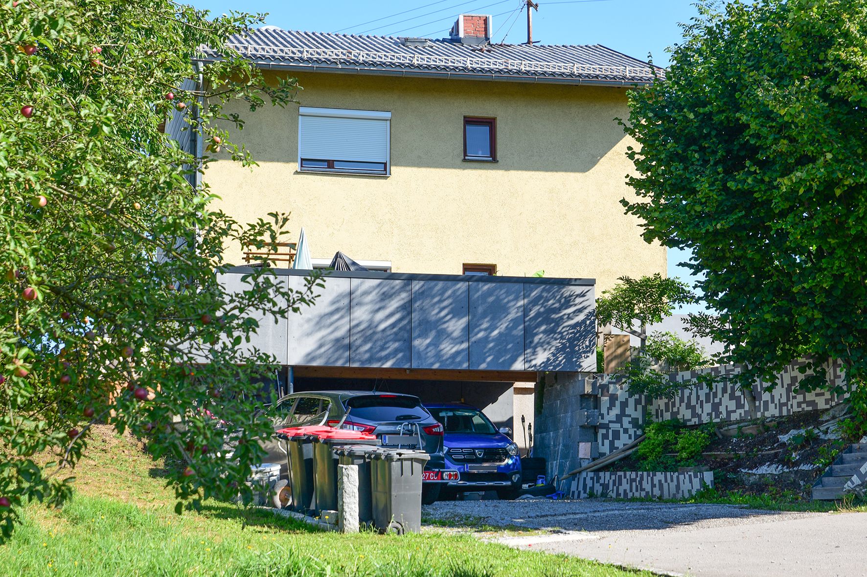 In diesem Haus passierte die Tragödie.