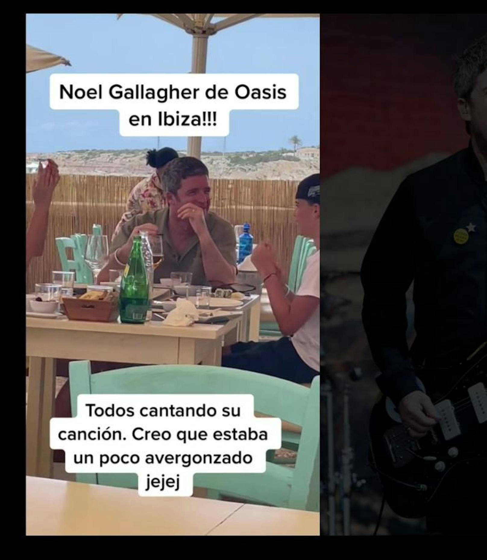 Oasis-Sänger genervt, alle im Lokal singen "Wonderwall"