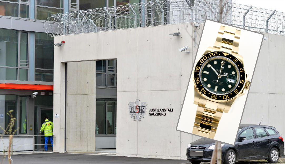 Häftling prahlte mit Rolex und Bargeld auf TikTok