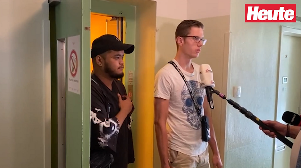 Nachbar Samuel (19) zeigt sich nach dem Gewaltverbrechen schockiert.