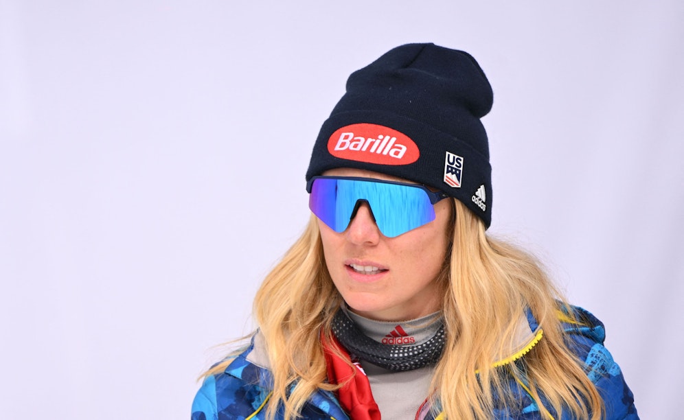 Mikaela Shiffrin befürchtet, dass bald nicht mehr auf Gletschern gefahren werden kann. 