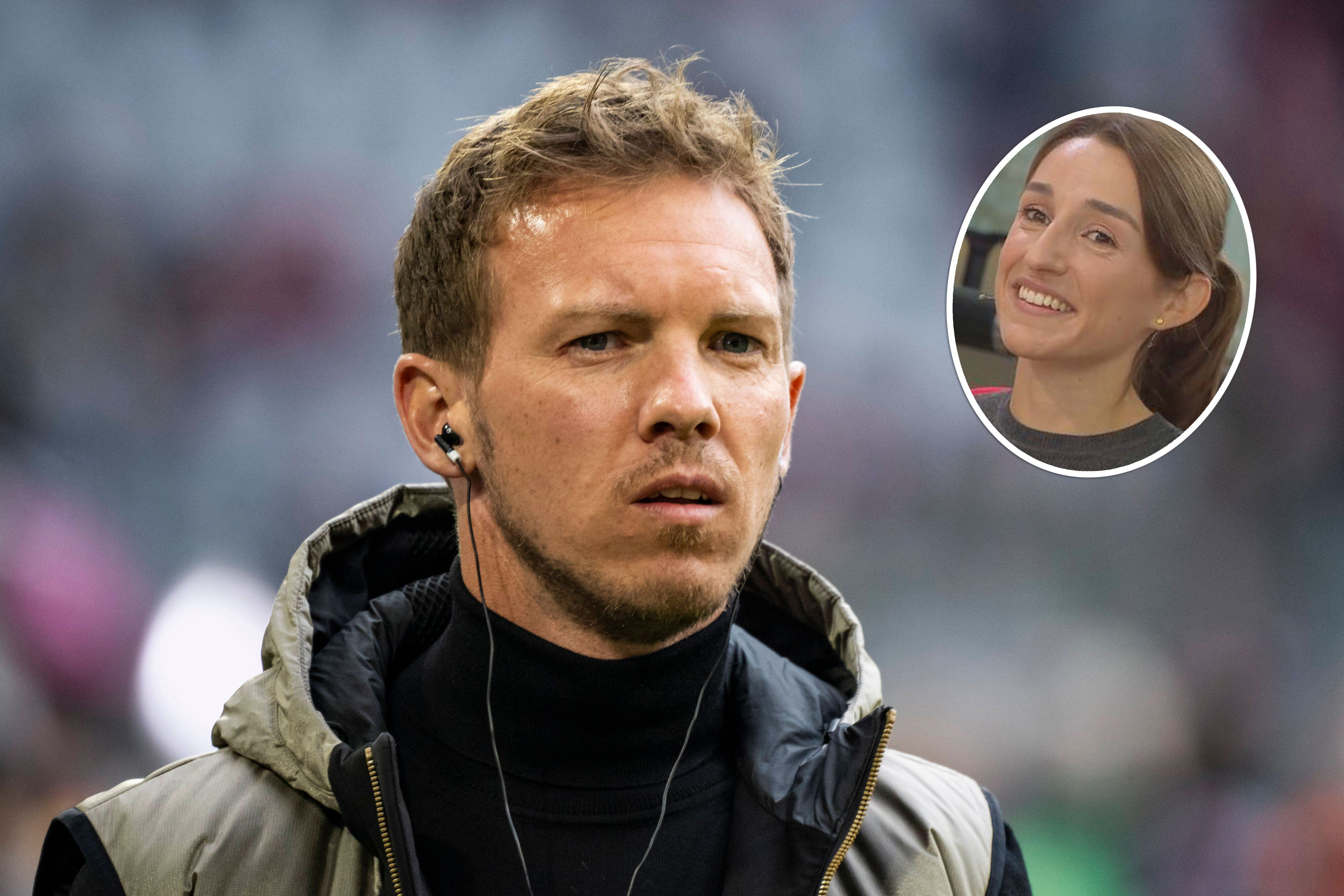 Julian Nagelsmann spricht erstmals über seine Beziehung zu Bild-Reporterin Lena Wurzenberger.