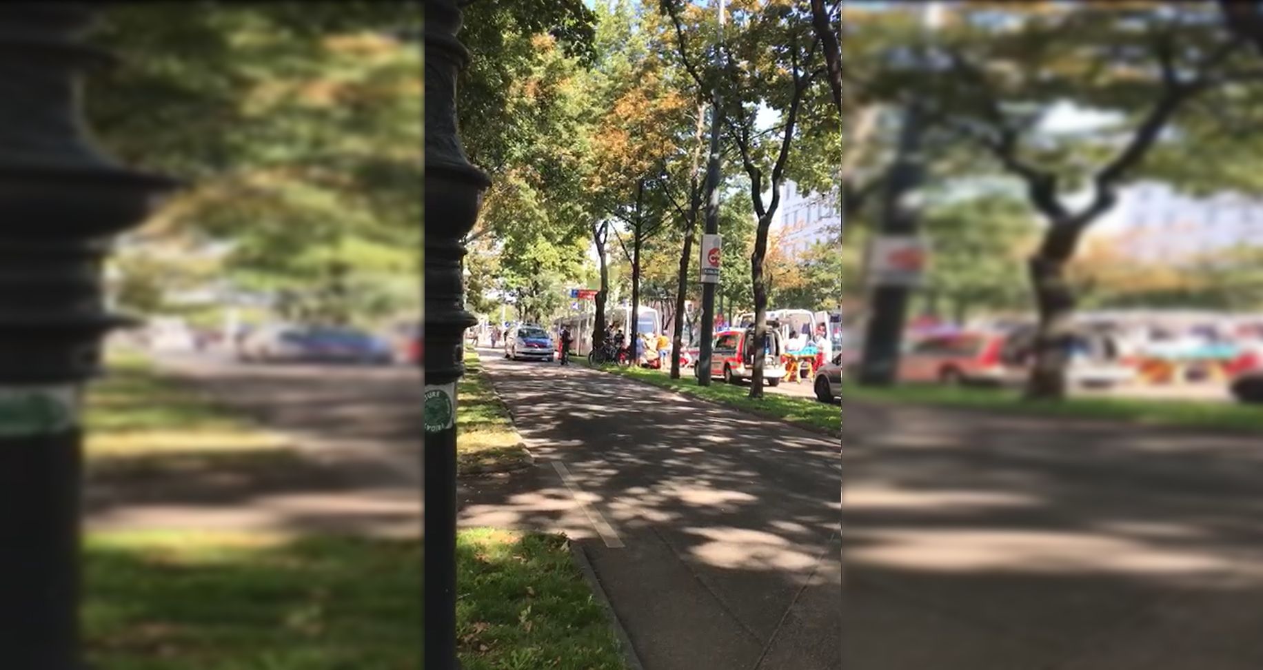 Rettungs-Einsatz am Schottenring