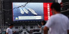 Chinas Kriegsschiffe dringen über Taiwans Seegrenze