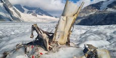 Teile von abgestürzten Flugzeug in den Alpen entdeckt