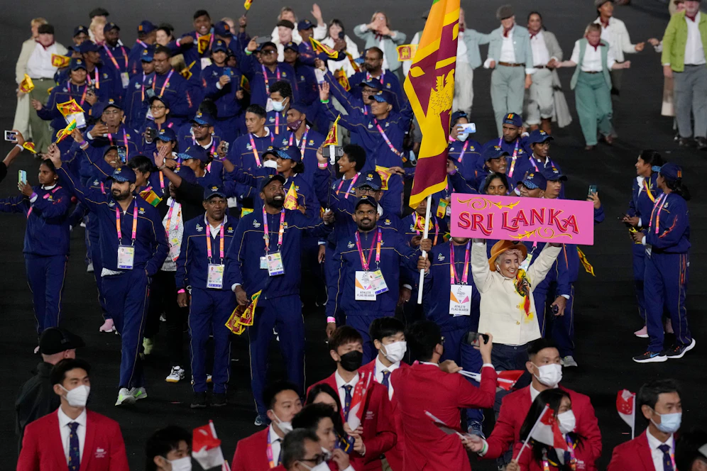 Drei Mitglieder der Delegation von Sri Lanka sind kurzfristig verschwunden. 