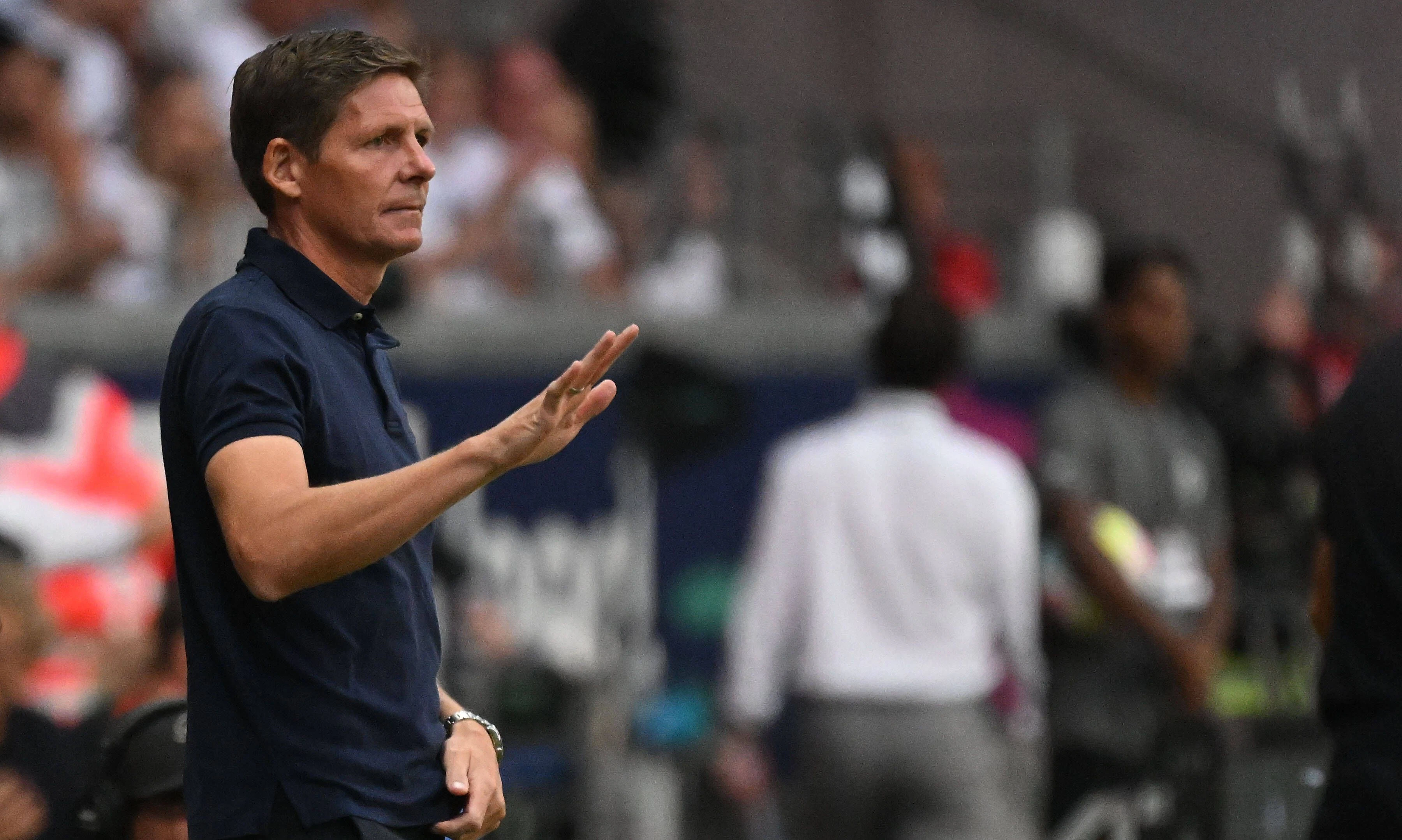 Oliver Glasner nach der Auftakt-Pleite gegen Bayern München. 