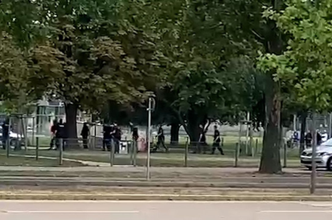 In der Venediger Au kam es am Samstag zu einem Polizeieinsatz. 