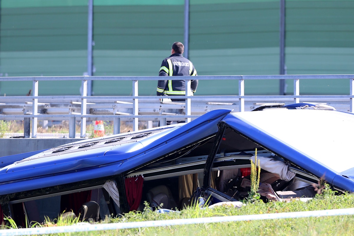 Bus-Unfall