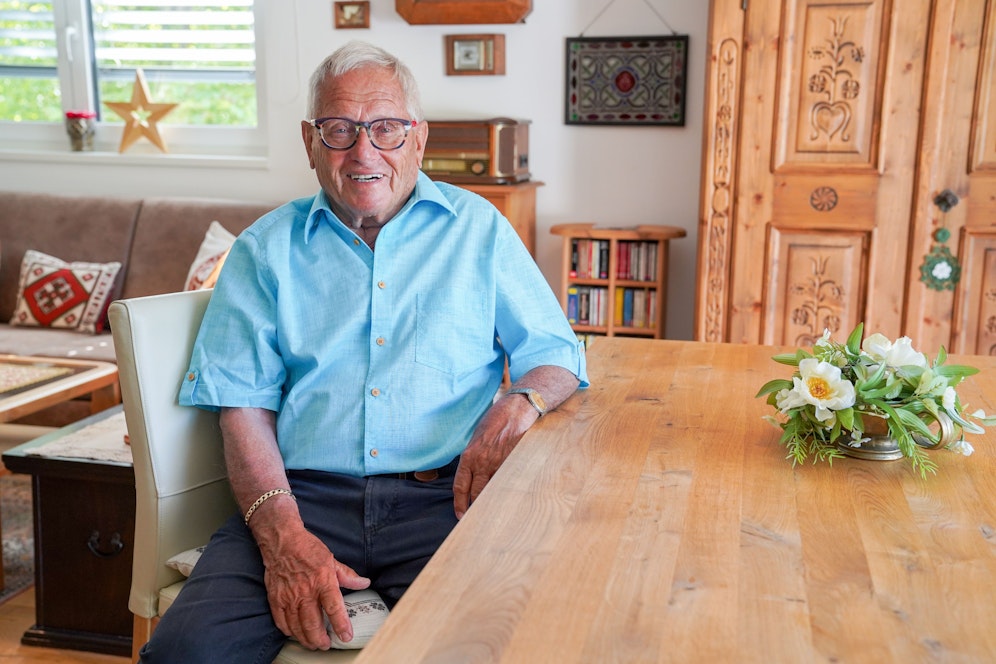 Reinhold, 83-jähriger Bankangestellter Tirol
