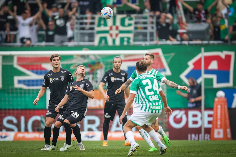 Rapid und Lustenau trennen sich mit 1:1.