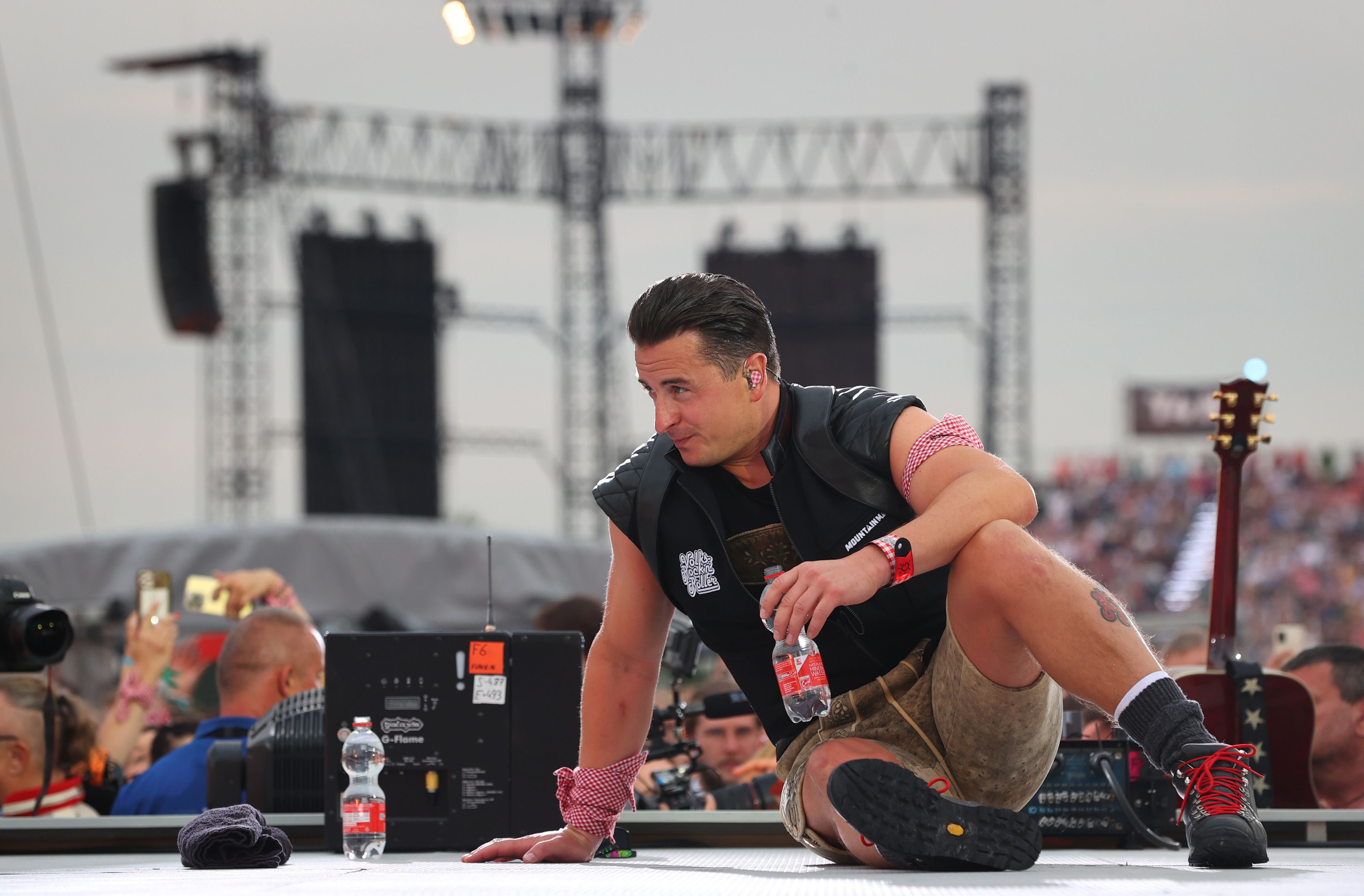 Beim Open-Air-Konzert in München: Andreas Gabalier