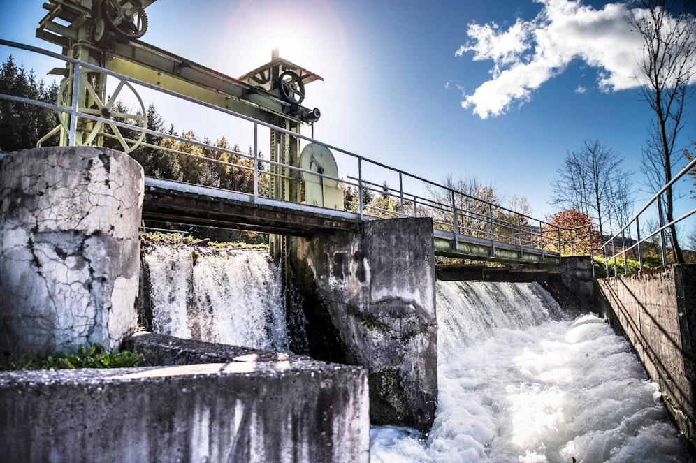 Das Kleinwasserkraftwerk Ochsenburg an der Traisen