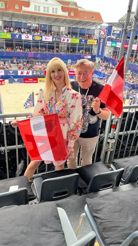 Richard Lugner mit Miss-Serbien Irina Jovanka 