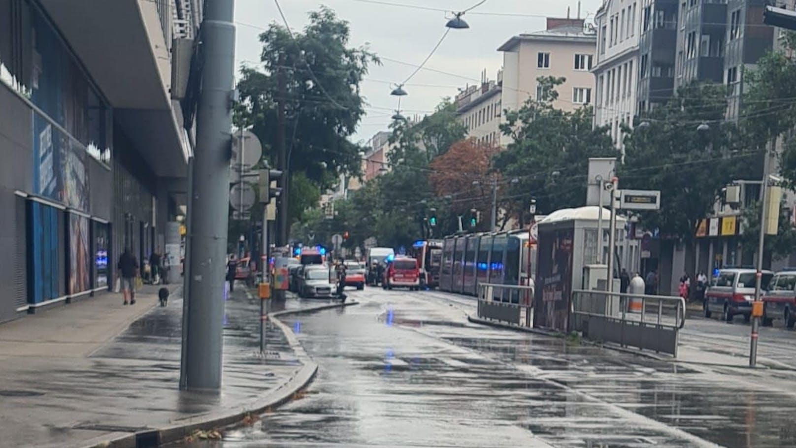 Schwerer Unfall auf der Dresdner Straße (Wien-Brigittenau)