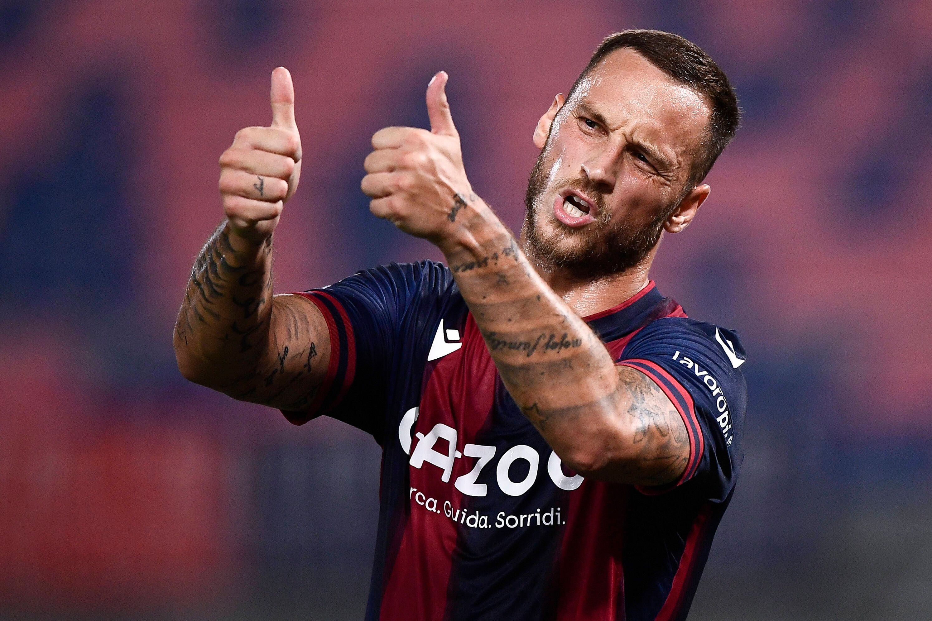 Marko Arnautovic spielte bei Bolognas Cup-Aufstieg durch.