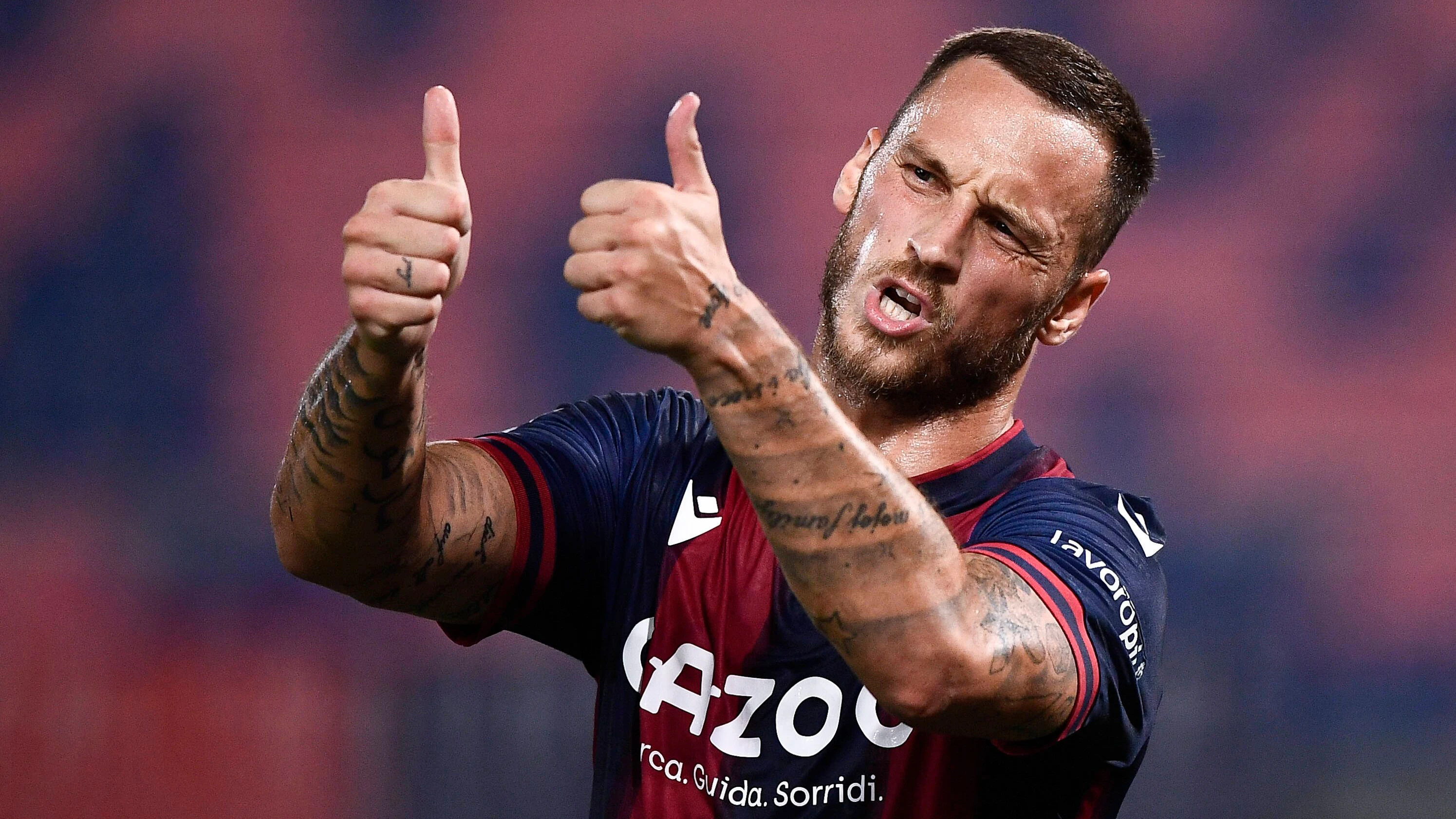 Marko Arnautovic spielte bei Bolognas Cup-Aufstieg durch.