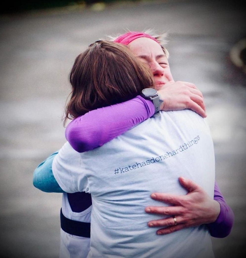 Mit 106 gelaufenen Marathons in 106 Tagen hat die Britin Kate Jayden einen neuen Weltrekord aufgestellt.