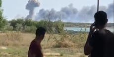 Massive Explosion erschüttert die Krim-Halbinsel