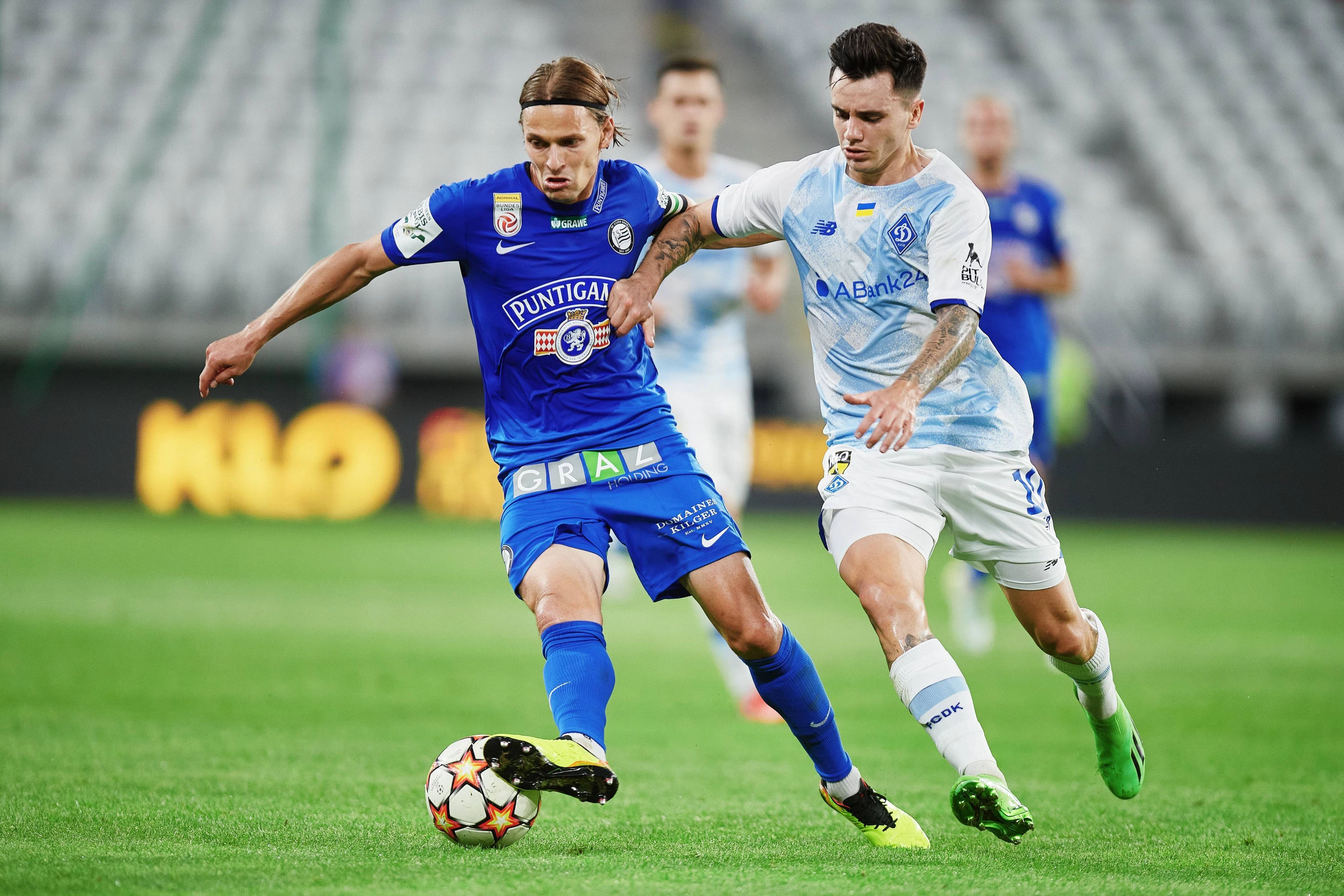 Sturm Graz gegen Dynamo Kiew