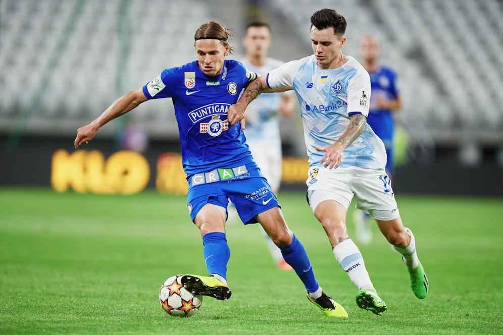 Sturm Graz gegen Dynamo Kiew