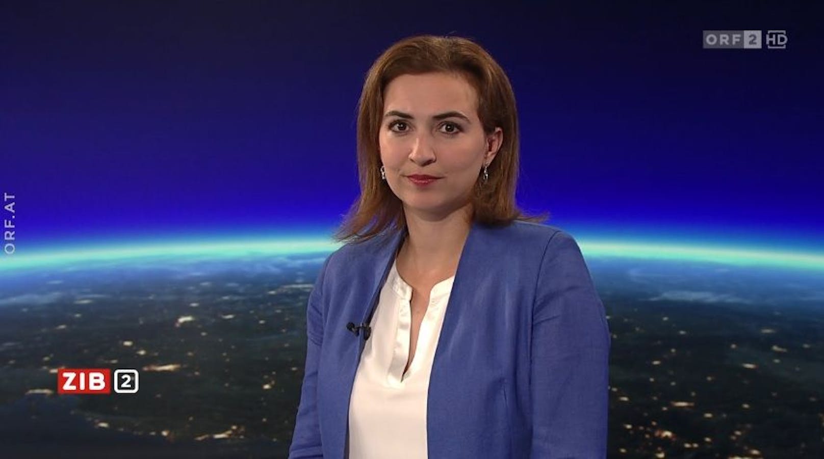 Justizministerin Alma Zadic zu Gast in der ORF-"ZIB2" am 09.08.2022