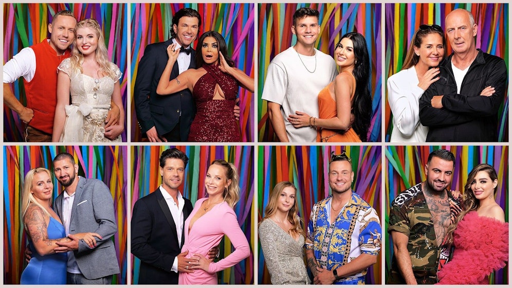 Diese acht Promi-Paaren ziehen ins Promihaus der Stars.