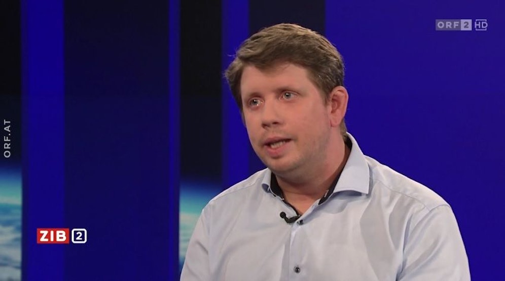 Komplexitätsforscher Peter Klimek am 10. August 2022 in der ORF-