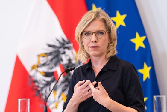 Klimaschutz- und Verkehrsministerin Leonore Gewessler (Grüne).